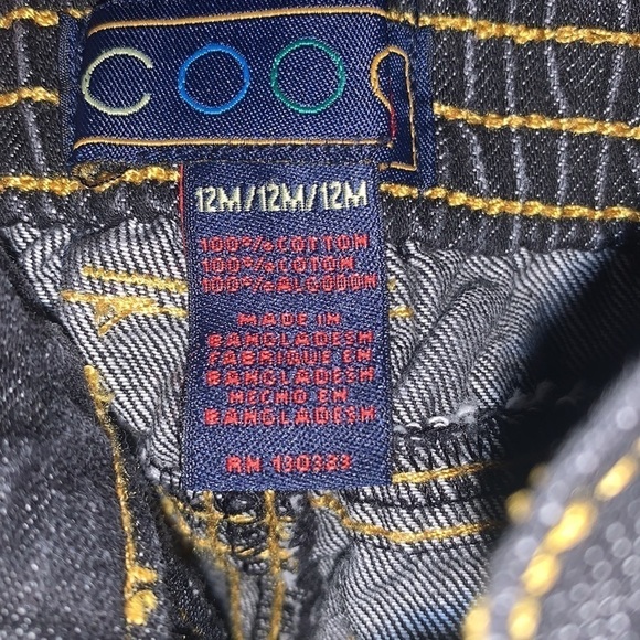 COOGI Jeans, baby size 12m - Picture 6 of 6